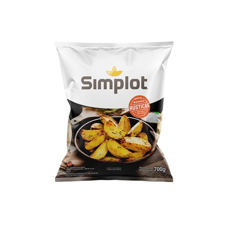 Papas Simplot Rusticas 700g - Montana S.A.